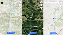 Diferentes mapas para crear rutas