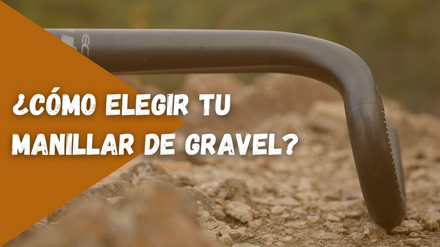 El manillar de gravel tiene unas características para poder ir cómodos a la vez que aerodinámicos durante las rutas de gravel.
