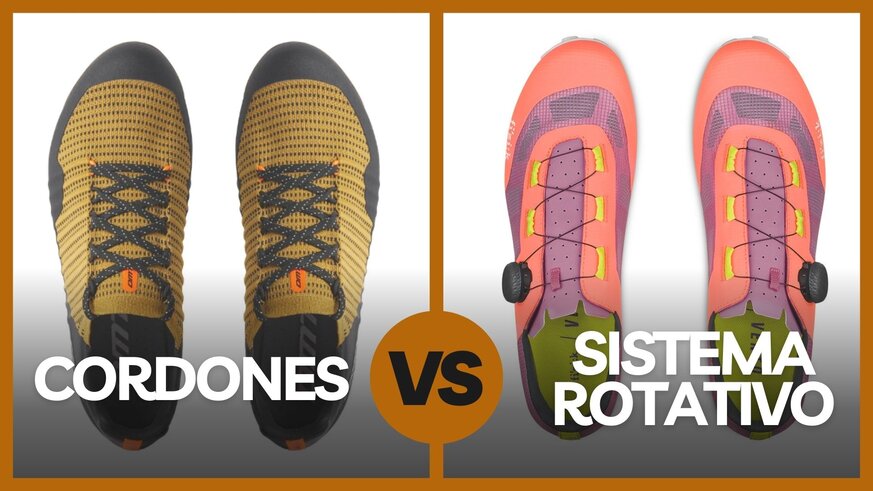 Comparativa cordones vs sistema rotativo